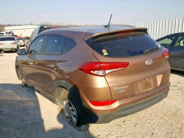 KM8J33A47GU186438 - 2016 HYUNDAI TUCSON LIM BROWN photo 3