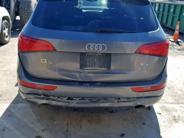 WA1VMAFP3EA119189 - 2014 AUDI Q5 TDI GRAY photo 9