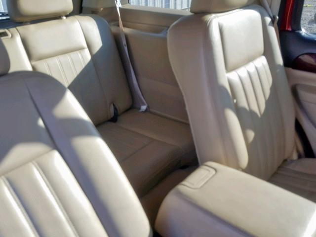 5LMEU88H65ZJ10825 - 2005 LINCOLN AVIATOR 红色 照片 6