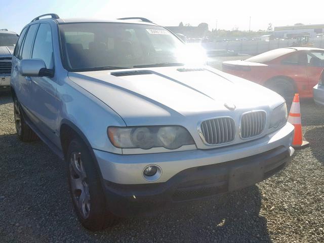 5UXFB33513LH43798 - 2003 BMW X5 4.4I GRAY photo 1