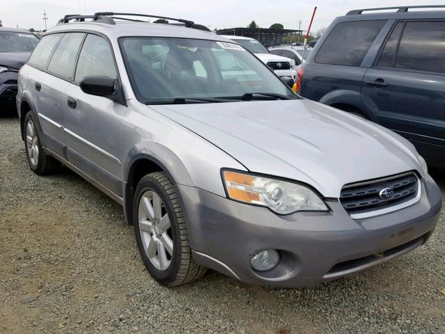 4S4BP61C377332186 - 2007 SUBARU LEGACY OUT SILVER photo 1