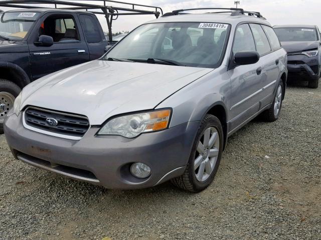 4S4BP61C377332186 - 2007 SUBARU LEGACY OUT SILVER photo 2