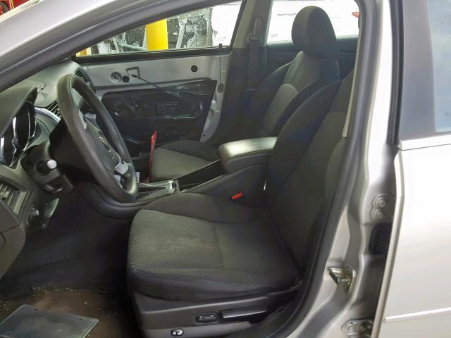 1G1ZC5E01CF320295 - 2012 CHEVROLET MALIBU 1LT ვერცხლისფერი ფოტო 5