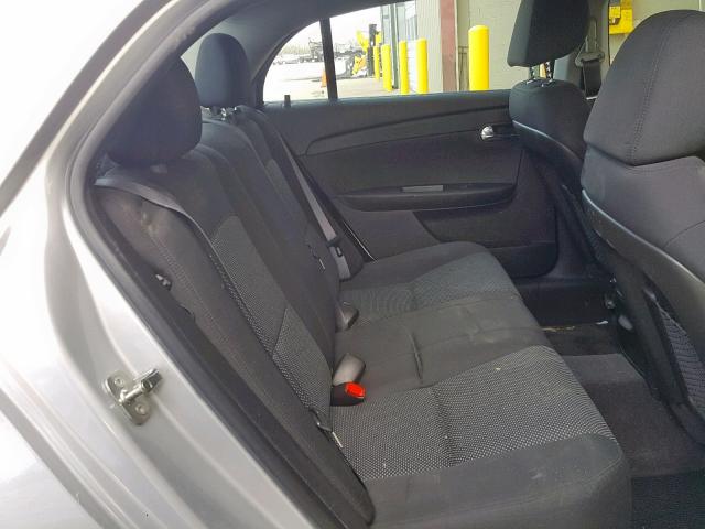 1G1ZC5E01CF320295 - 2012 CHEVROLET MALIBU 1LT ვერცხლისფერი ფოტო 6