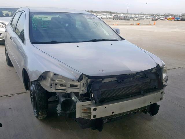 1G1ZC5E01CF320295 - 2012 CHEVROLET MALIBU 1LT ვერცხლისფერი ფოტო 9