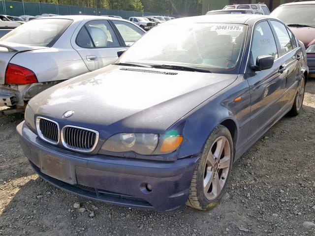 WBAEV53425KM39955 - 2005 BMW 330 I BLUE photo 2