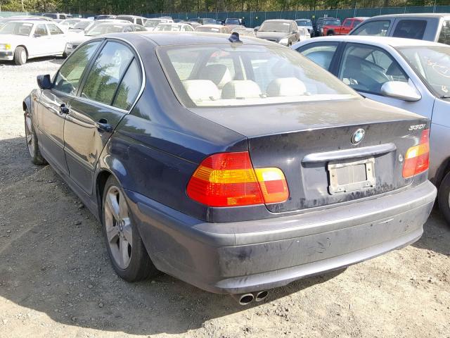 WBAEV53425KM39955 - 2005 BMW 330 I BLUE photo 3