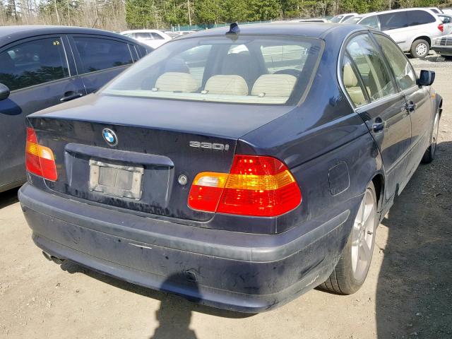 WBAEV53425KM39955 - 2005 BMW 330 I BLUE photo 4