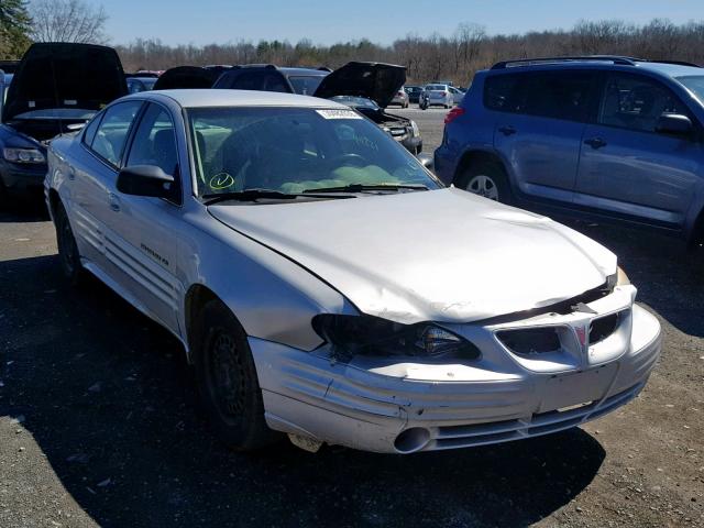 1G2NF52T61C233202 - 2001 PONTIAC GRAND AM S SILVER photo 1