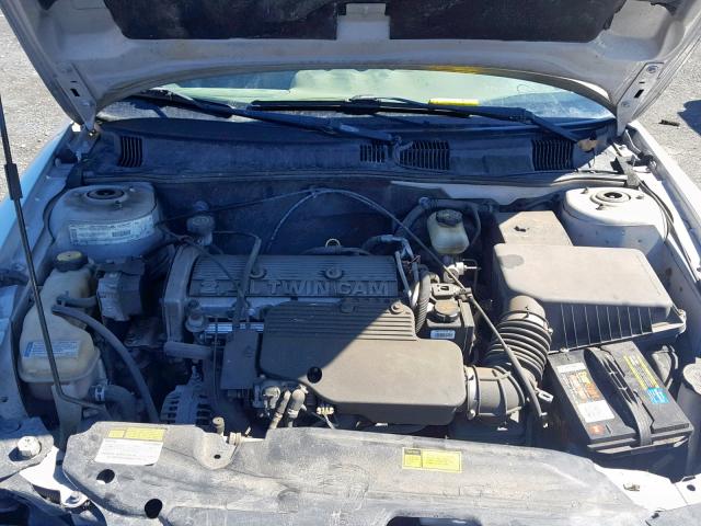 1G2NF52T61C233202 - 2001 PONTIAC GRAND AM S SILVER photo 7