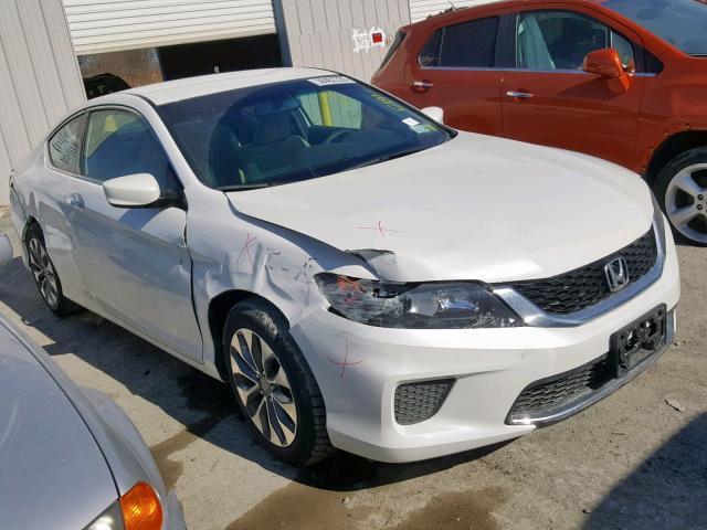 1HGCT1B3XDA018184 - 2013 HONDA ACCORD LX- WHITE photo 1