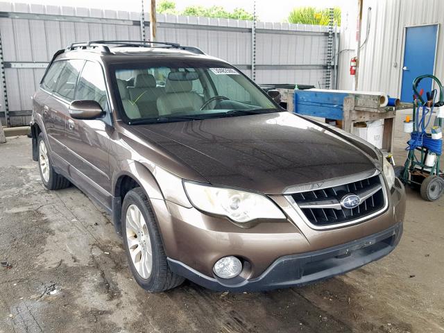 4S4BP86C884341408 - 2008 SUBARU OUTBACK 3. BROWN photo 1