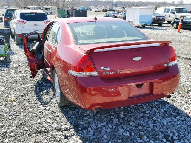 2G1WC5E3XF1142766 - 2015 CHEVROLET IMPALA LIM RED photo 3