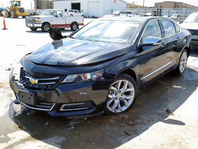 2G1125S38J9129526 - 2018 CHEVROLET IMPALA PRE BLACK photo 2