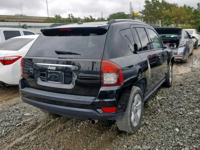 1C4NJCBA0GD705538 - 2016 JEEP COMPASS SP BLACK photo 4