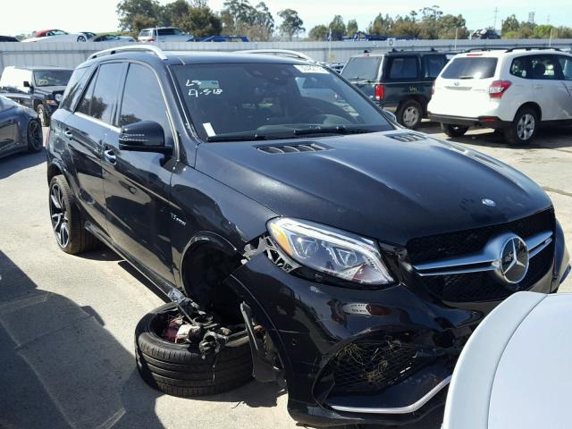 4JGDA7FB4GA684891 - 2016 MERCEDES-BENZ GLE 63 AMG BLACK photo 1