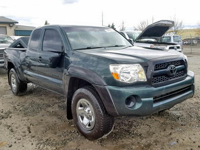 5TFTX4GN5BX005738 - 2011 TOYOTA TACOMA PRE GREEN photo 1