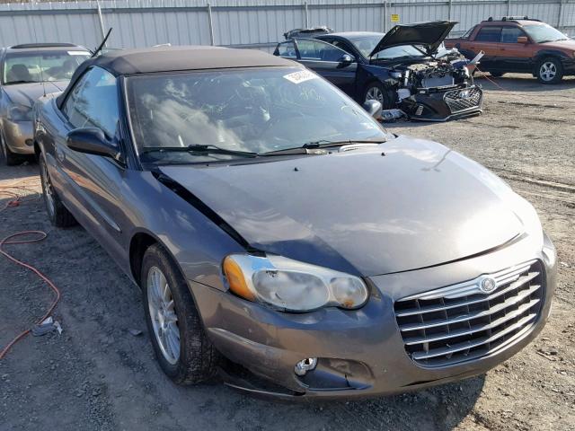 1C3EL55R55N522879 - 2005 CHRYSLER SEBRING TO CHARCOAL photo 1