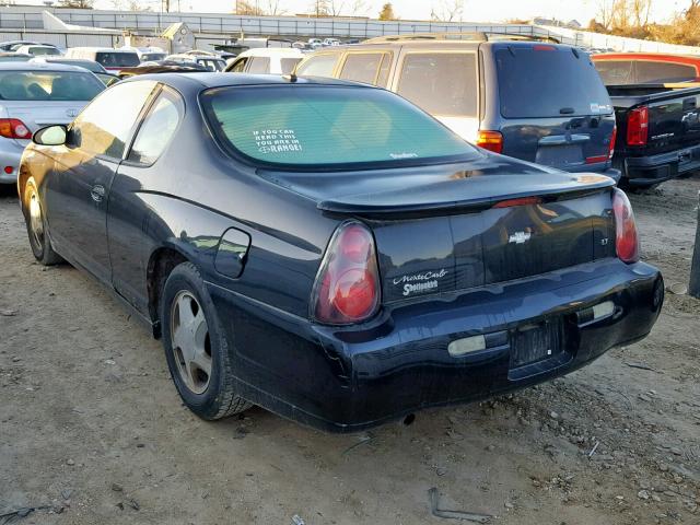 2G1WX12K759134472 - 2005 CHEVROLET MONTE CARL 黑色 照片 3
