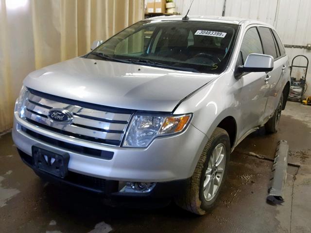 2FMDK38C29BA92537 - 2009 FORD EDGE SEL SILVER photo 2