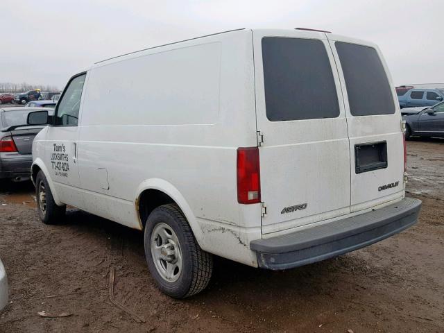 1GCDM19X05B100638 - 2005 CHEVROLET ASTRO WHITE photo 3