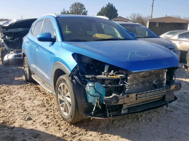 KM8J33A48HU420958 - 2017 HYUNDAI TUCSON LIM BLUE photo 1