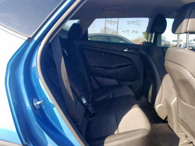 KM8J33A48HU420958 - 2017 HYUNDAI TUCSON LIM BLUE photo 6