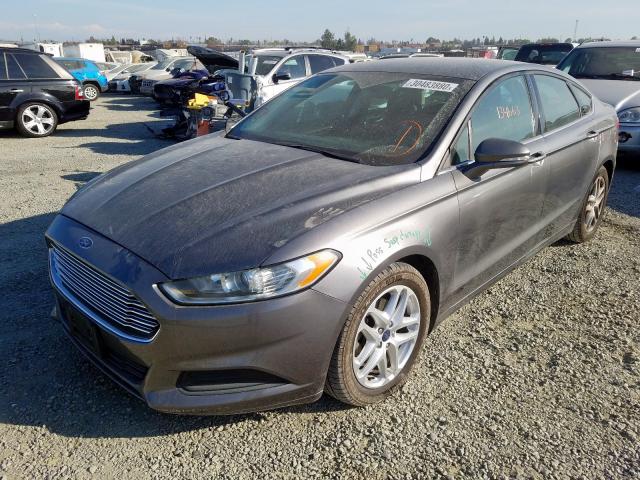 3FA6P0H78ER195348 - 2014 FORD FUSION SE  photo 2