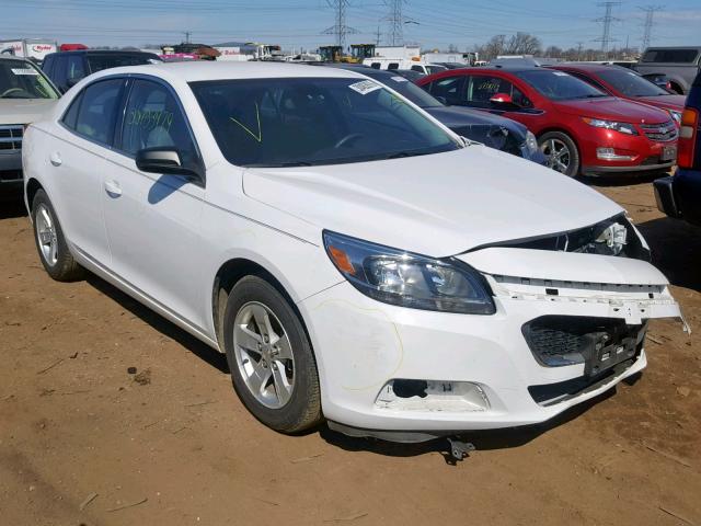 1G11B5SL1FF187962 - 2015 CHEVROLET MALIBU LS WHITE photo 1