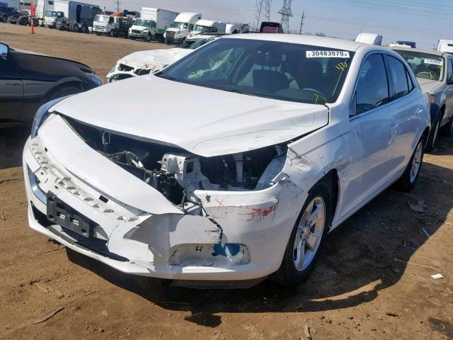 1G11B5SL1FF187962 - 2015 CHEVROLET MALIBU LS WHITE photo 2