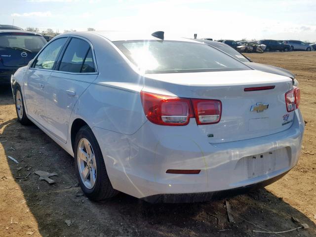 1G11B5SL1FF187962 - 2015 CHEVROLET MALIBU LS WHITE photo 3