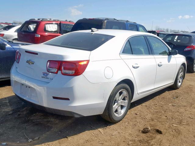 1G11B5SL1FF187962 - 2015 CHEVROLET MALIBU LS WHITE photo 4
