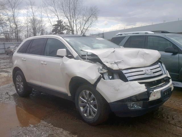 2FMDK49C38BB18467 - 2008 FORD EDGE LIMIT WHITE photo 1