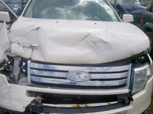 2FMDK49C38BB18467 - 2008 FORD EDGE LIMIT WHITE photo 7