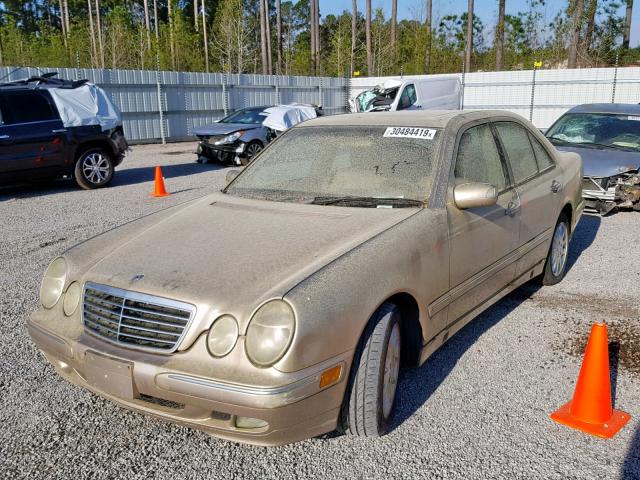 WDBJF65J91B217610 - 2001 MERCEDES-BENZ E 320 GOLD photo 2