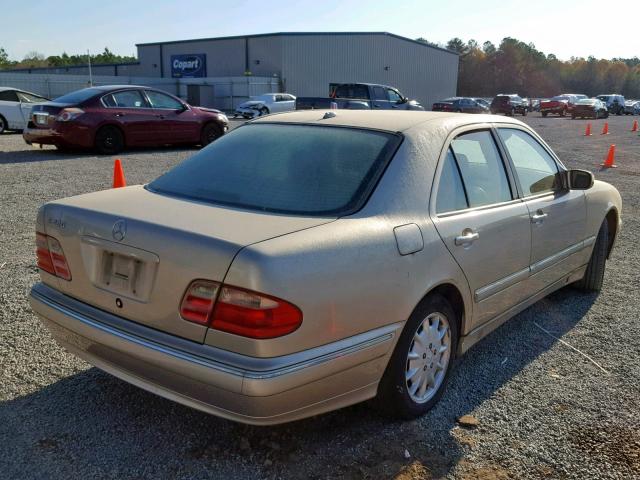 WDBJF65J91B217610 - 2001 MERCEDES-BENZ E 320 GOLD photo 4