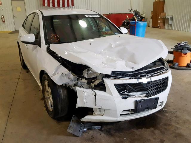 1G1PE5SC9C7325075 - 2012 CHEVROLET CRUZE LT WHITE photo 1