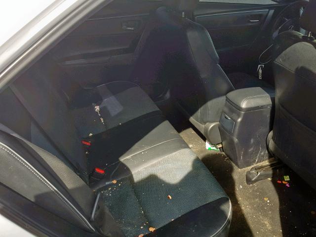 2T1BURHE9EC017720 - 2014 TOYOTA COROLLA L WHITE photo 6