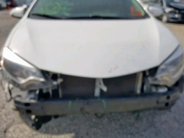 2T1BURHE9EC017720 - 2014 TOYOTA COROLLA L WHITE photo 9