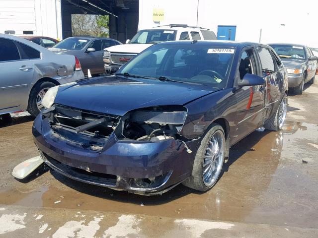 1G1ZU63826F145846 - 2006 CHEVROLET MALIBU MAX BLUE photo 2