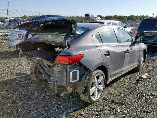 19VDE1F74FE003621 - 2015 ACURA ILX 20 TEC GRAY photo 4