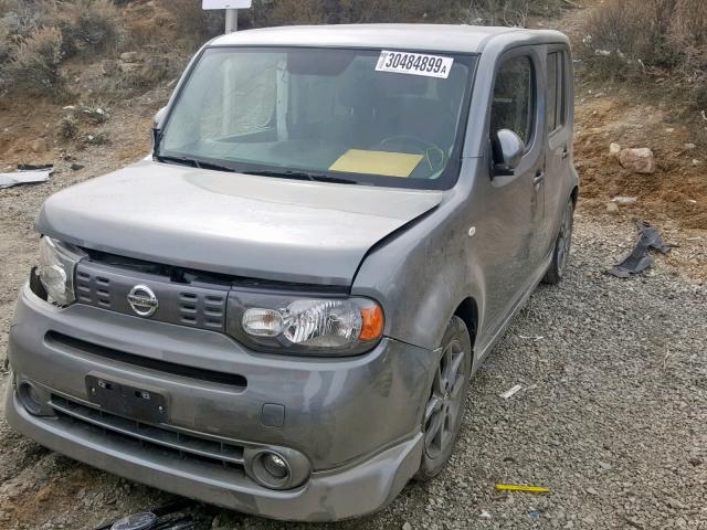 JN8AZ2KR5AT167850 - 2010 NISSAN CUBE BASE GRAY photo 2