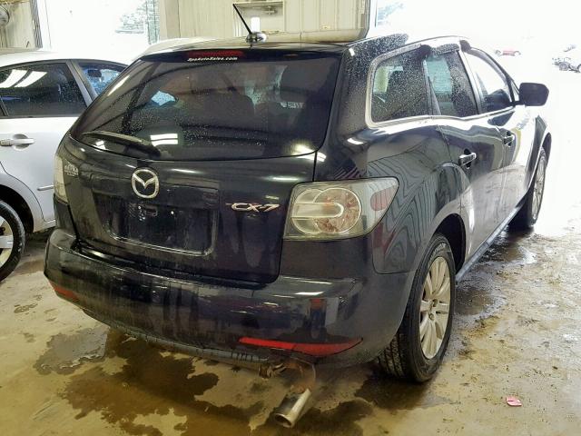 JM3ER2C50B0369627 - 2011 MAZDA CX-7 BLACK photo 4