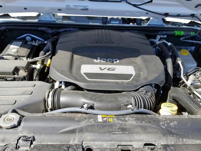 1C4AJWAG2HL710687 - 2017 JEEP WRANGLER S WHITE photo 7