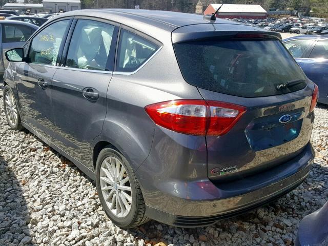 1FADP5CU0DL515342 - 2013 FORD C-MAX PREM SILVER photo 3