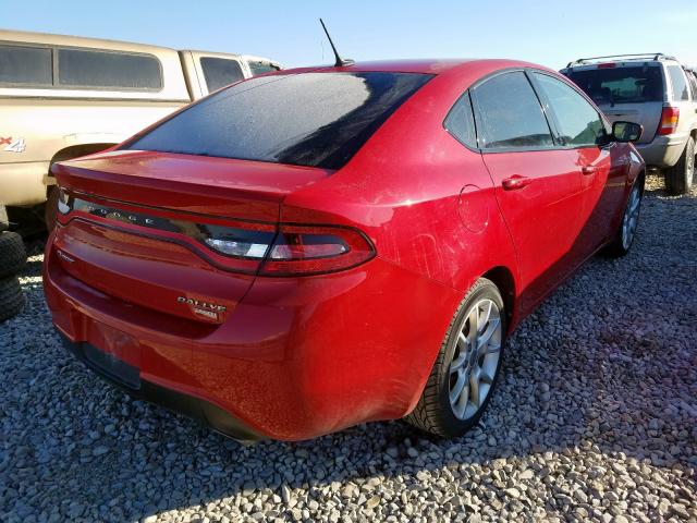 1C3CDFBH0DD641319 - 2013 DODGE DART SXT  photo 4