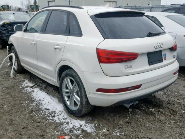 WA1ECCFSXJR027298 - 2018 AUDI Q3 PREMIUM WHITE photo 3