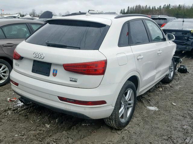 WA1ECCFSXJR027298 - 2018 AUDI Q3 PREMIUM WHITE photo 4