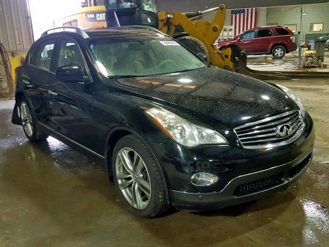 JN1AJ0HR8CM451889 - 2012 INFINITI EX35 BASE BLACK photo 1