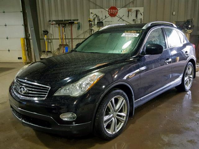 JN1AJ0HR8CM451889 - 2012 INFINITI EX35 BASE BLACK photo 2